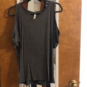 Cold shoulder shirt